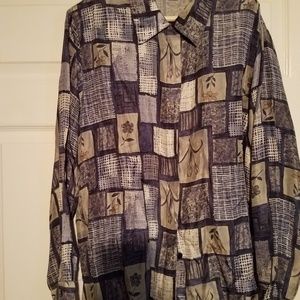 Shirt 100% silk